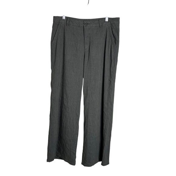 Kut from the Kloth Gray Wide Leg Pants - Picture 1 of 9